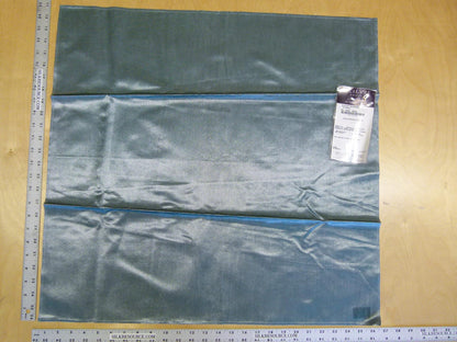 9 EV29 Scalamandre Lelievre Paris Alcazar Reversible Or Plain Solid 7 Pieces Assorted Colors 25"x26"