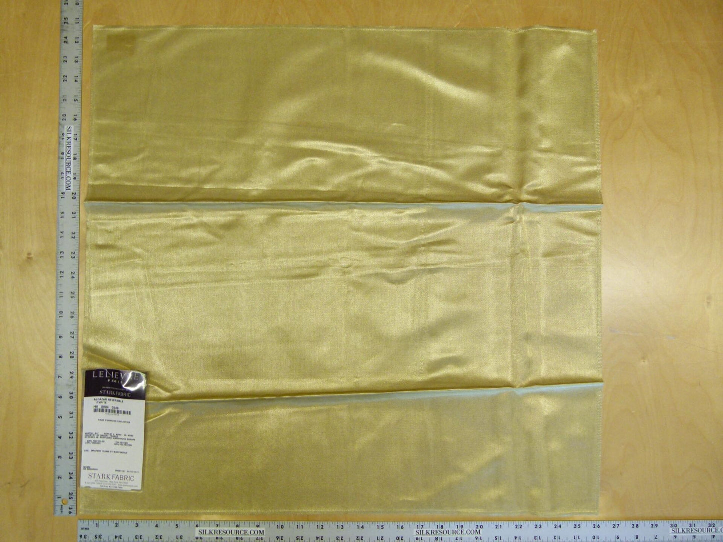 9 EV29 Scalamandre Lelievre Paris Alcazar Reversible Or Plain Solid 7 Pieces Assorted Colors 25"x26"