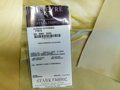 9 EV29 Scalamandre Lelievre Paris Alcazar Reversible Or Plain Solid 7 Pieces Assorted Colors 25"x26"