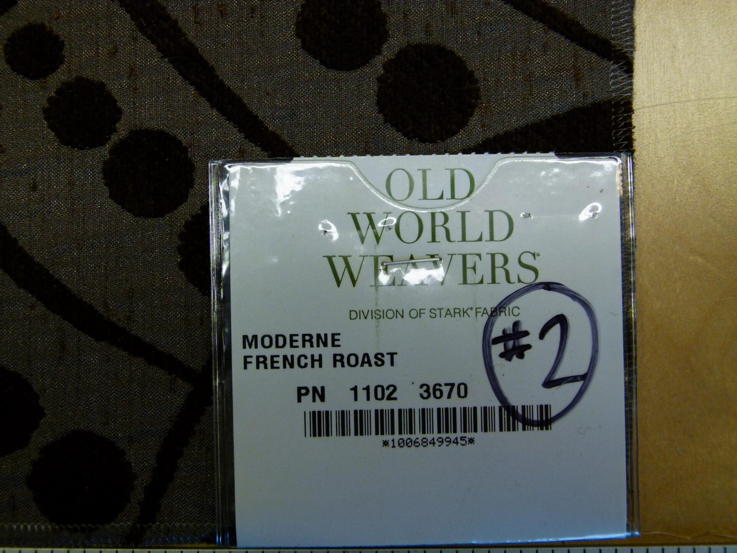 12 EV29 Scalamandre Old World Weavers Moderne French Roast Gray Black Art Deco 4 Pieces 26"x26"