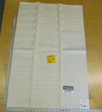 15 EV29 Scalamandre Old World Weavers Slalom Snow White Weave  2 Pieces 47"x29"