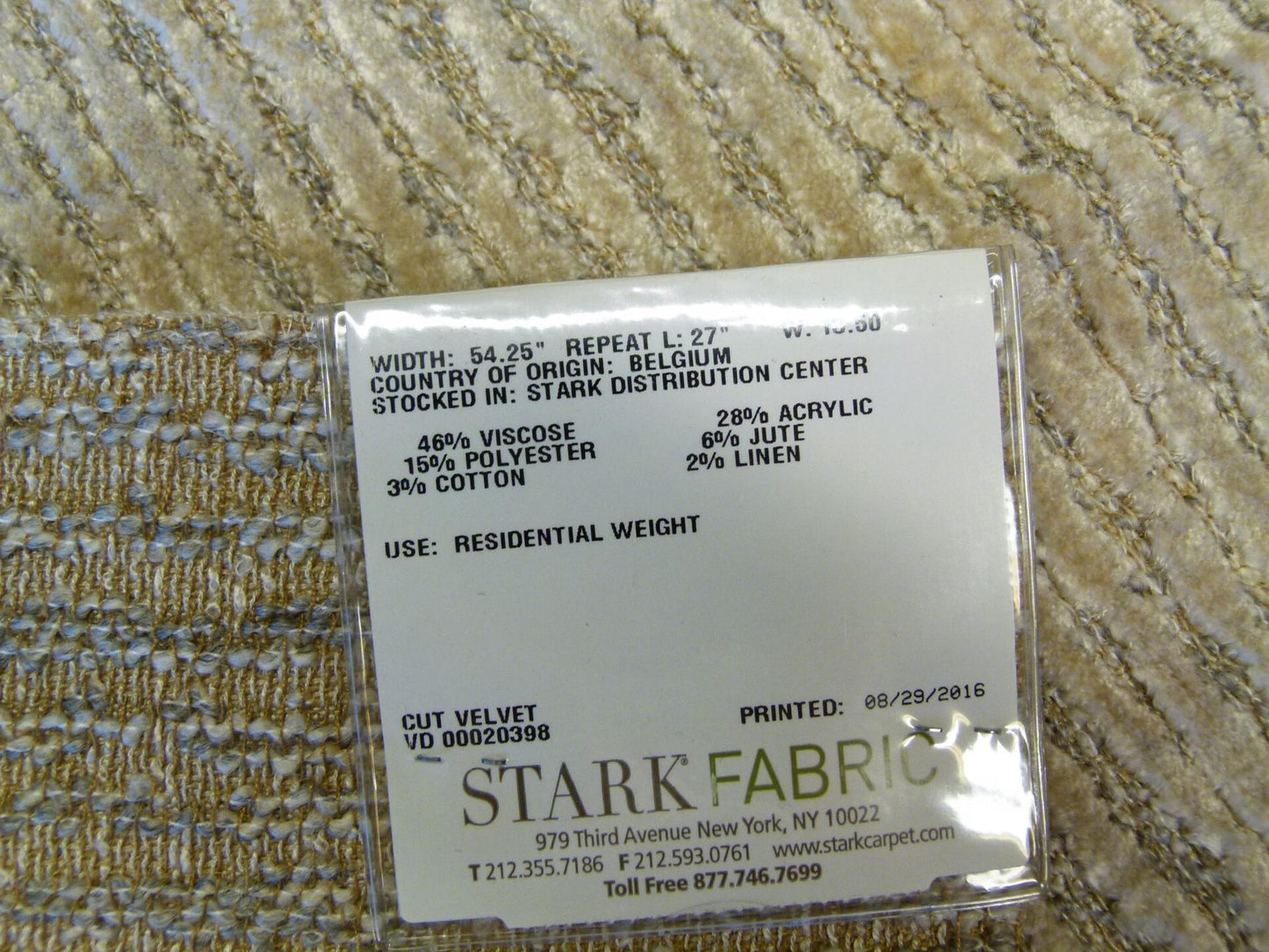 21 EV29 Scalamandre Old World Weavers Atira Sand Gray Cut Velvet Stripe 4 Pieces