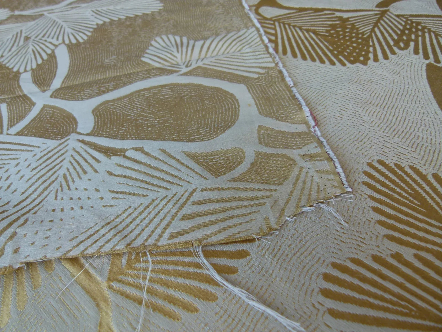 by yd Kravet Prunus Gilt Leaves Chinoiserie Japanese Penzai Penjing Pine Tree Plum 24K Gold MSRP USD 177/y