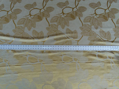 by yd Kravet Prunus Gilt Leaves Chinoiserie Japanese Penzai Penjing Pine Tree Plum 24K Gold MSRP USD 177/y