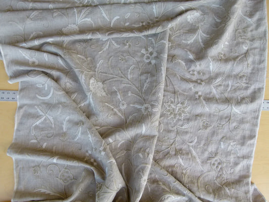 Kravet Couture Hand Crewel Wool Linen  Palampore 30602.16 MSRP USD 298/Y