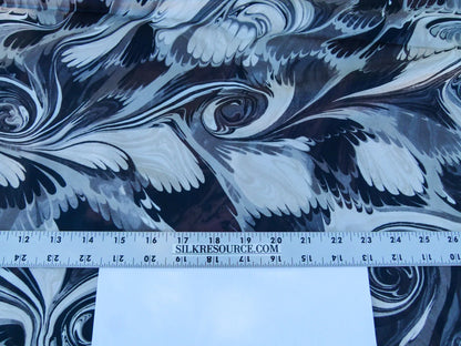 Scalamandre Length Jean Paul Gaultier 1.2Y Vogue Sable Print Black Abstract  MSRP USD 400+/y