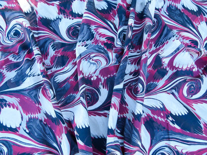 Scalamandre Length Jean Paul Gaultier 1.2Y Vogue Laque Print Pink Abstract  MSRP USD 400+/y