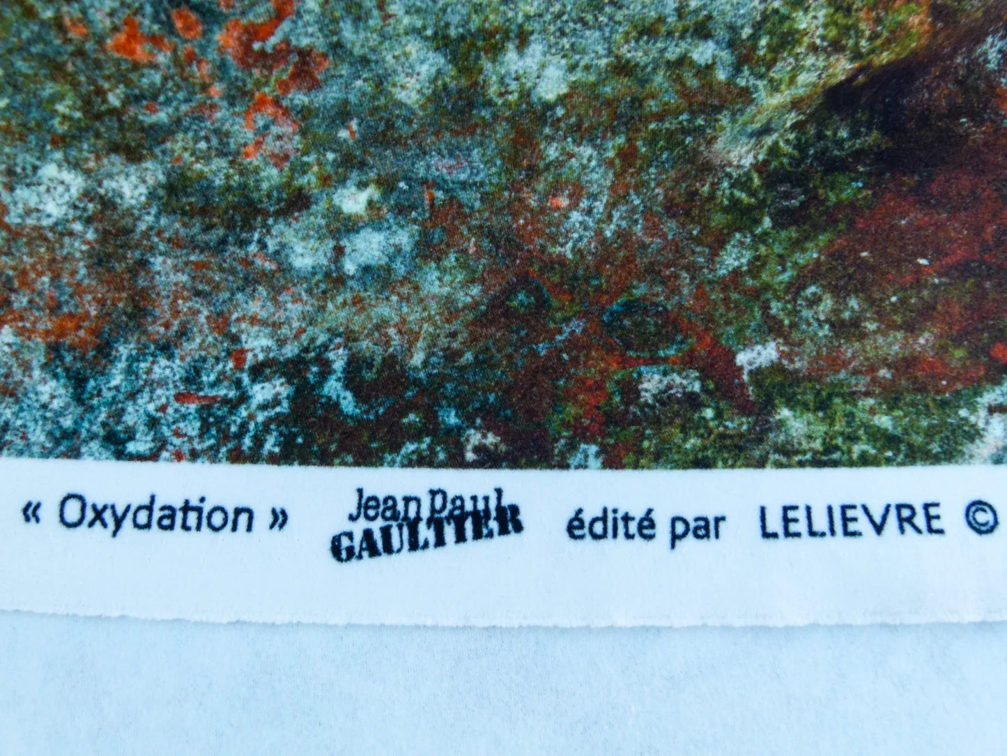 Scalamandre Length 2.4y Jean Paul Gaultier Oxydation Jade Cotton Abstract Green MSRP USD 500+/yard