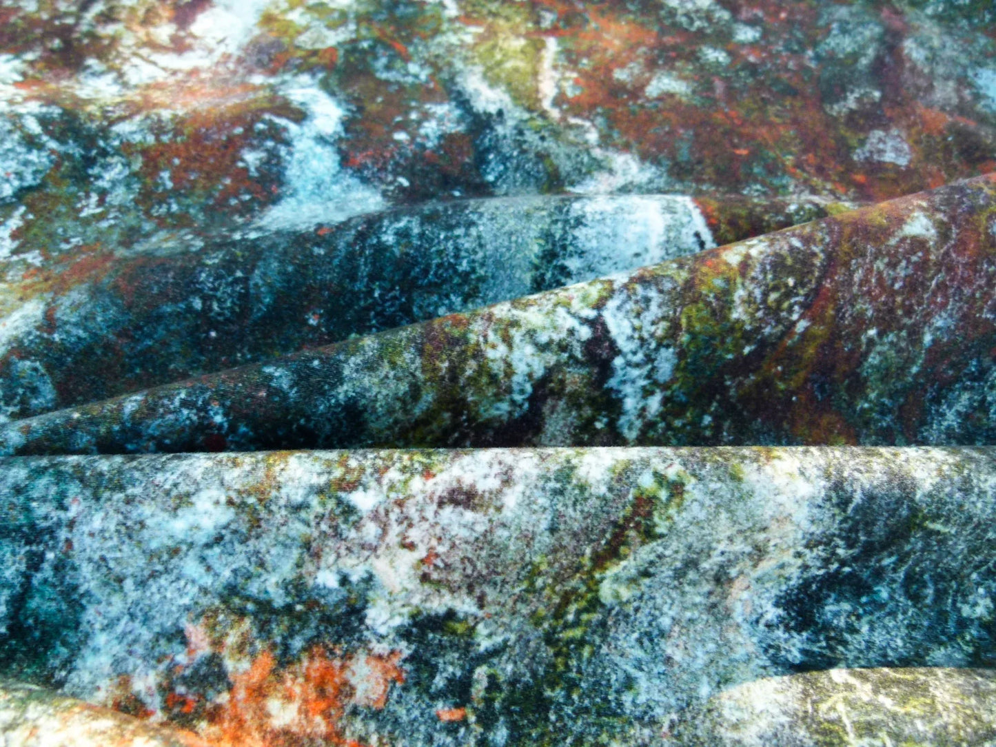 Scalamandre Length 2.4y Jean Paul Gaultier Oxydation Jade Cotton Abstract Green MSRP USD 500+/yard