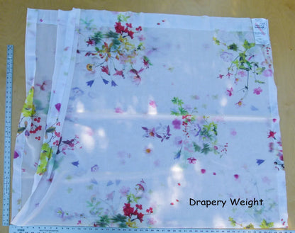 Scalamandre Length 2.5y Christian Fischbacher Sommerwind CS Summer Bouquet Fabric  MSRP USD 400+/y