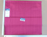 28 EV30 Scalamandre Tassinari and Chatel Vertige Rubis Pink Strie Solid Square 24x27 inches MSRP USD1310/y
