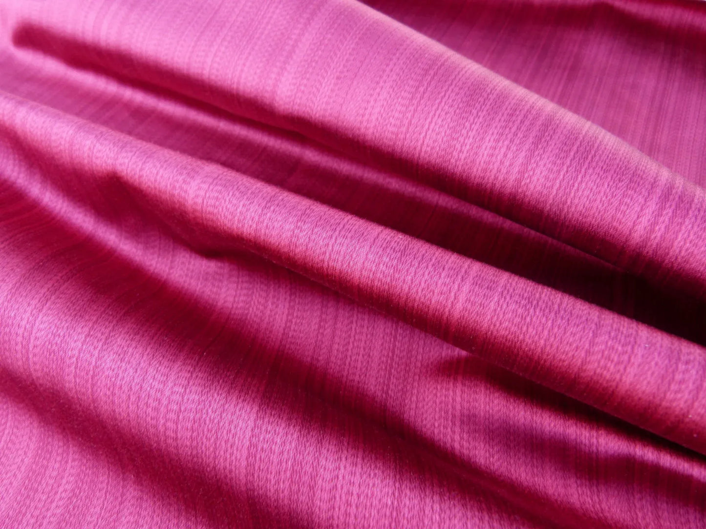 28 EV30 Scalamandre Tassinari and Chatel Vertige Rubis Pink Strie Solid Square 24x27 inches MSRP USD1310/y