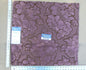 34 EV30 Scalamandre Tassinari and Chatel Volanges Puce Silk Damask Floral Purple Square 23x24 inches MSRP USD1354/y