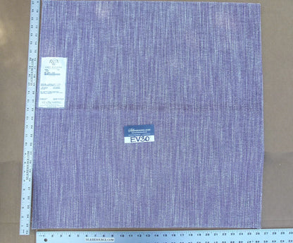 40 EV30 Scalamandre Grey Watkins Tamil Lilac Purple Strie Texture Square 27x26 inches MSRP USD290/y