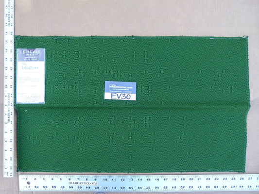 41 EV30 Scalamandre Lelievre Paris Grana Lierre Green Texture Novelty Square 20x26 inches MSRP USD382/y