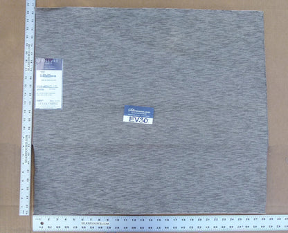 44 EV30 Scalamandre Lelievre Paris Vibrato Taupe Texture Plain Gray Square 24x28 inches MSRP USD468/y