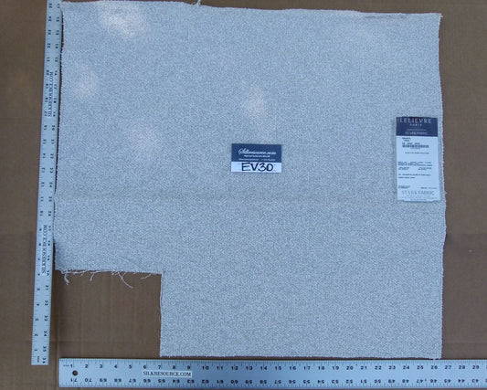 49 EV30 Scalamandre Lelievre Paris Granito Craie Texture Plain White Square MSRP USD379/y