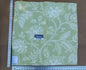 50 EV30 Scalamandre Kaveri Vine Pear Green Jacquard Botanical Foliage Square 26 X 26 incher MSRP USD232/y