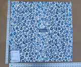 51 EV30 Scalamandre Bloom Lapis La Boheme Jacquard Square 25 x 26 inches MSRP USD274/y