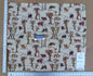 54 EV30 Scalamandre Old World Weaver Mathilde Creme Tapestry Square 24 x 27 inches MSRP USD332/y