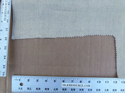 55 EV30 Scalamandre Edmond Petit Paris Lin Miroir Or Naturel Light Brown Square 26 x 27 inches MSRP USD594/y