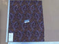 59 EV30 Scalamandre Fonthill Punjab Black Paisley Square 32 x 26 inches MSRP USD876/y