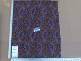59 EV30 Scalamandre Fonthill Punjab Black Paisley Square 32 x 26 inches MSRP USD876/y