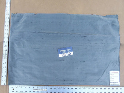 61 EV30 Scalamandre Dynasty Taffeta Chalkboard Silk Gray  17 x 26 inches  MSRP USD 322/y