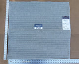 65 EV30 Scalamandre Leleivre Paris Cross Agave Small Scale Texture White Gray Square 24 x 26 inches MSRP USD 422/y