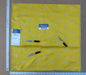 12 EV32 Square 25 x 26 inches Scalamandre Tassinari &amp; Chatel Davout Seme Jaune Yellow Silk MSRP USD 2222/y