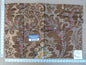 13 EV32 Square 18 x 27 inches Scalamandre Old World Weavers Rimini Cocoa Brown Floral Historic MSRP USD 1676/y