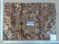 16 EV32 Square 17 x 27 inches Scalamandre Old World Weavers Rimini Cocoa Brown Floral Historic MSRP USD 1676/y