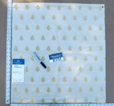 31 EV32 Square 26 x 24 inches Scalamandre Tassinari &amp; Chatel Les Abeilles Creme/Or