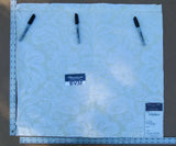 33 EV32 Square 23 x 25 inches Scalamandre Lelievre Coppelia Blanc White Large Jacquard