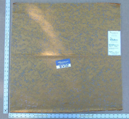 40 EV32 Square 27 x 27 inches Scalamandre Aldeco Misty Curry Small Jacquard Brown MSRP USD 344/y