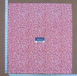 45 EV32 Square 27 x 24 inches Scalamandre Grey Watkins Meadow Embroidery Pink Red MSRP USD 320/y