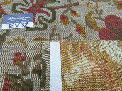 48 EV32 Square 26 x 27 inches Scalamandre Old World Weavers Moldavia Stone Terracotta Tapestry