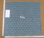 49 EV32 Square 27 x 26 inches Scalamandre Old World Weavers Axial Peacock Chenille Jacquard Blue and White MSRP  246/y