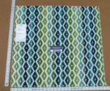 50 EV32 Square 26 x 27 inches Scalamandre Grey Watkins Diamantina Ocean Deep Cut Velvet MSRP 306/y