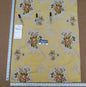52 EV32 Square 1 yard x 26 inches Scalamandre Old World Weavers Frullino Yellow Silk Botanical MSRP USD1286/yard