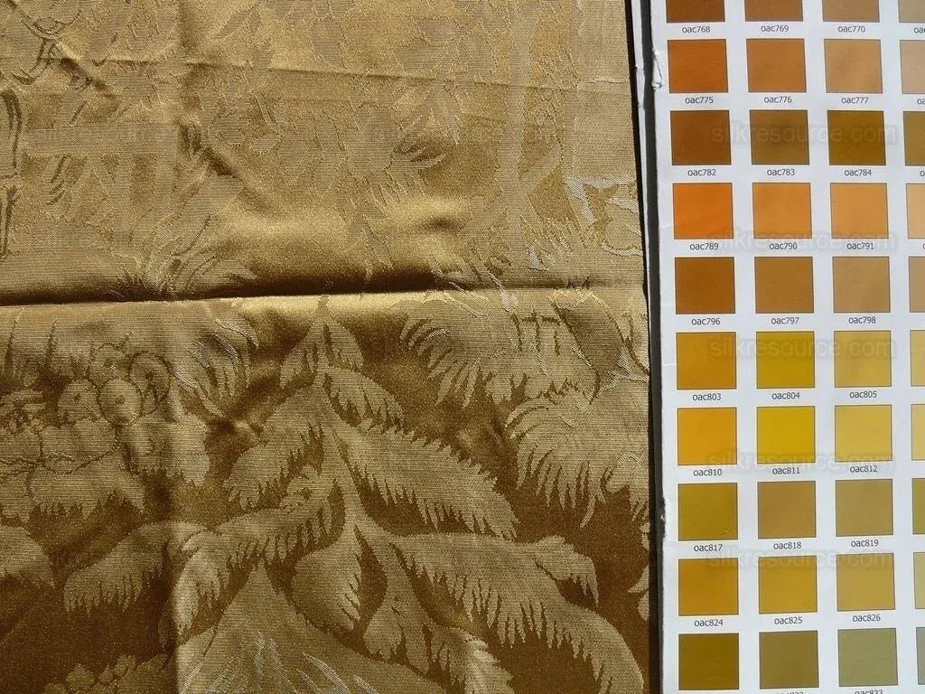 Koplavitch&amp;Zimmer" Silk Oriental Toile Antique Gold