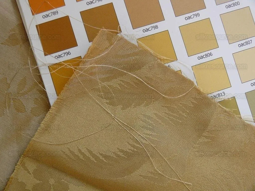 Koplavitch&amp;Zimmer" Silk Oriental Toile Antique Gold