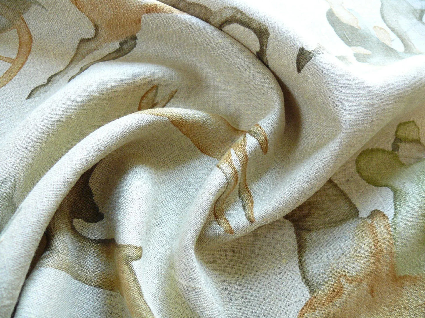 High End Horse Chevalier Archery Cart Asian Tang Dynasty Print Watercolor Linen Print