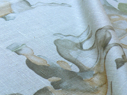 High End Horse Chevalier Archery Cart Asian Tang Dynasty Print Watercolor Linen Print