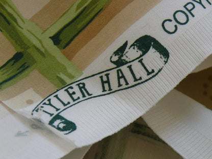 Tyler Hall "lemoncello" Lemon Tree Yellow Green Bamboo Lattice Orangery Citrus Topiary