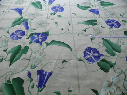 Brunschwig & Fils Glorious Morning Linen Print Darker Natural 4.5yds Morning Glory Trellis (copy)