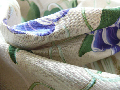 Brunschwig & Fils Glorious Morning Linen Print Darker Natural 4.5yds Morning Glory Trellis (copy)