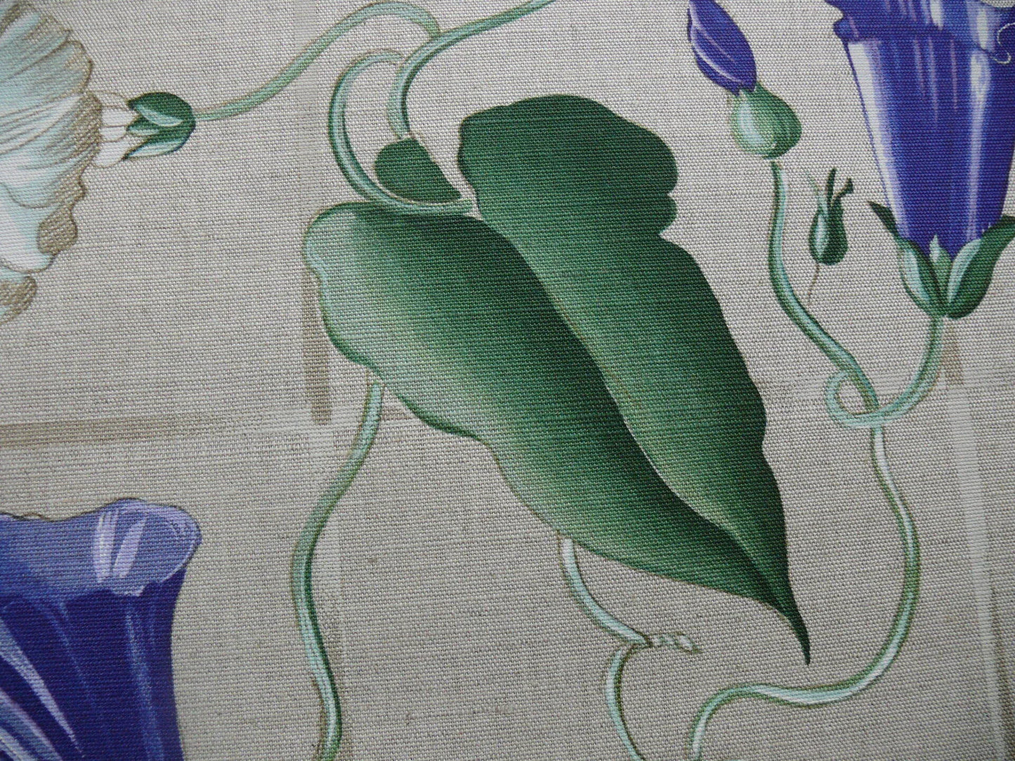 Brunschwig & Fils Glorious Morning Linen Print Darker Natural 4.5yds Morning Glory Trellis (copy)