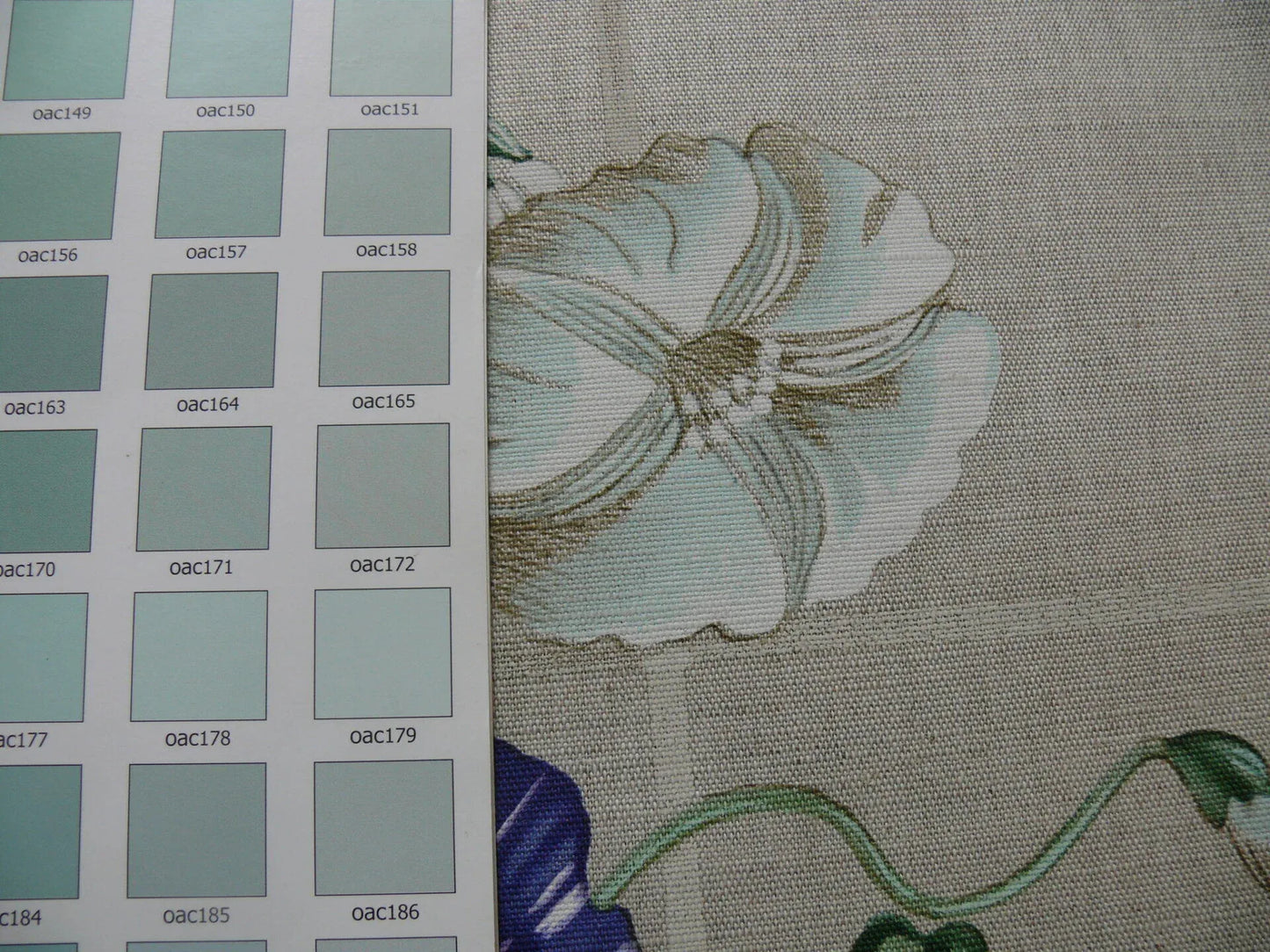 Brunschwig & Fils Glorious Morning Linen Print Darker Natural 4.5yds Morning Glory Trellis (copy)