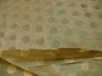 B. Berger Duralee 100% Silk Damask Polka Dot "pine" Green Reversible Strie and Satin Mid-Century MSRP USD 250/Y